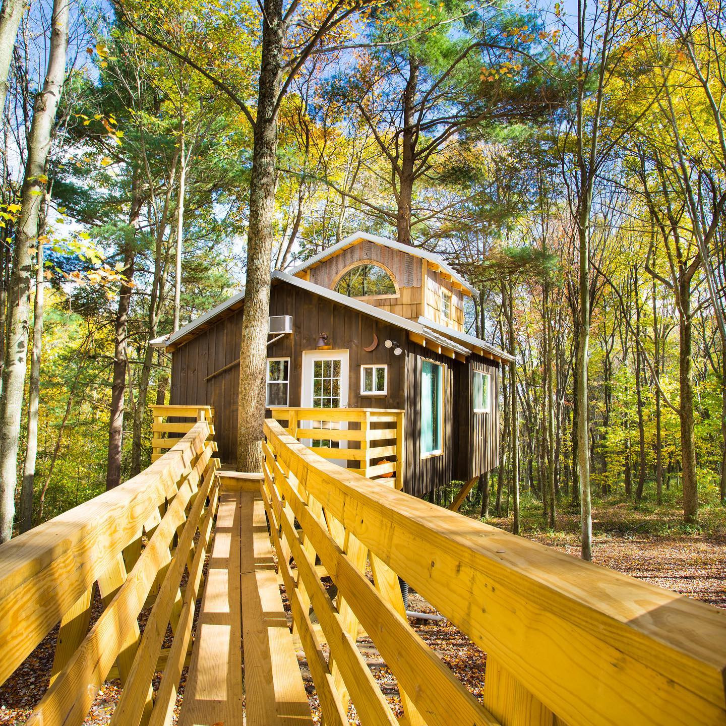 The Mohican Treehouse Resort airbnb