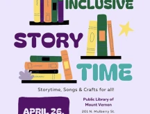 Inclusive Story Time Flyer